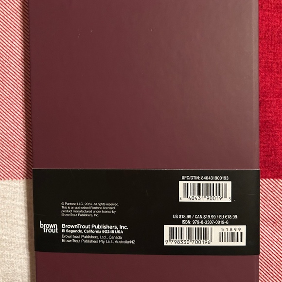 New Pantone Journal - Brown Tout Color of Trandsetters - Picture 3 of 3